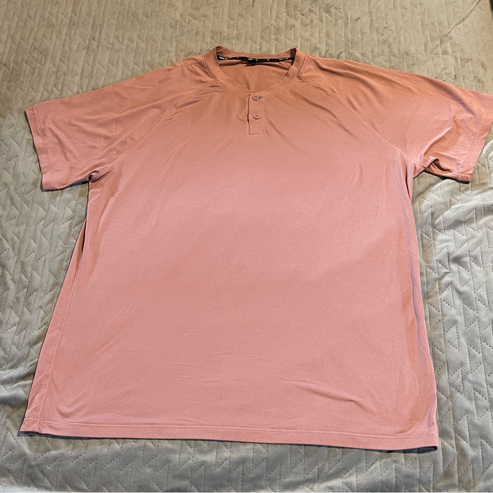 Public Rec s/s 2 button shirt mens XL‎ NWOT